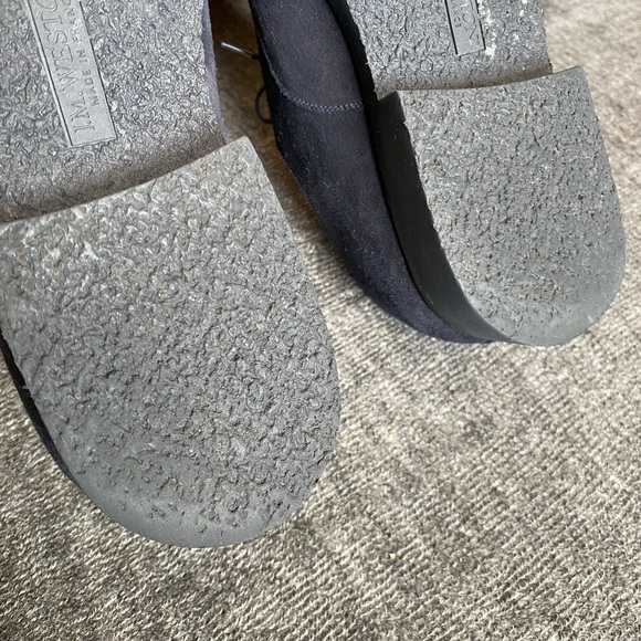 J.M. Weston 300 Navy Suede Oxfords Men’s Sz 8UK. - Picture 13 of 14